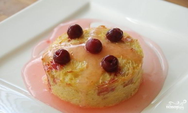 Рецепт вермишелевой запеканки