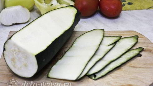 запеканка из кабачков и баклажанов