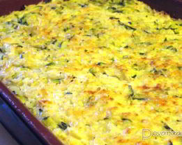 Запеканка из кабачков