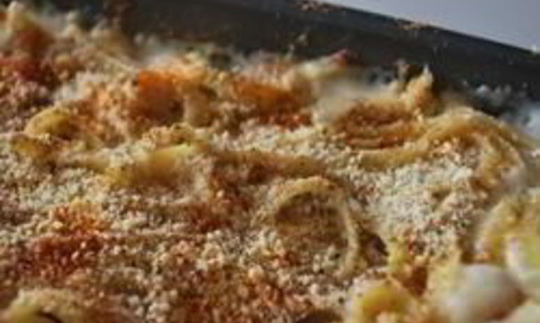 Рецепт запеканки из макарон с курицей и соусом бешамель