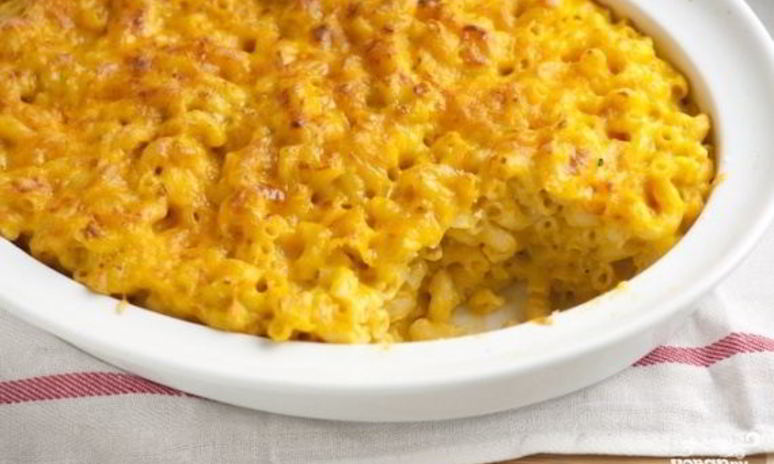 Рецепт запеканки из макарон с сыром в духовке