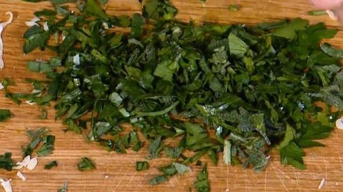 запеканка из рикотты со сладким картофелем и шалфеем