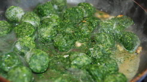 запеканка из рыбы и шпината