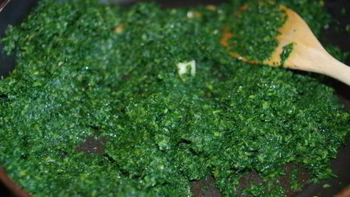 запеканка из рыбы и шпината