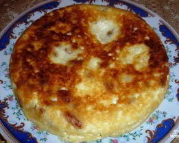 Запеканка из творога в мультиварке Панасоник