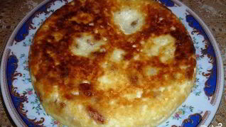 Запеканка из творога в мультиварке Панасоник