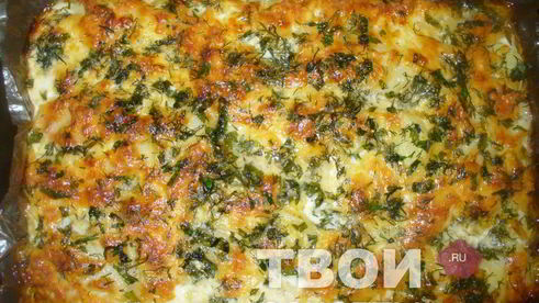 запеканка картофельная с грибами