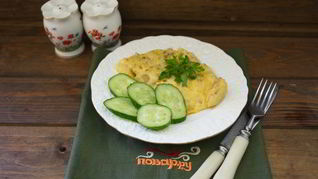 Запеканка картофельная с рыбными консервами