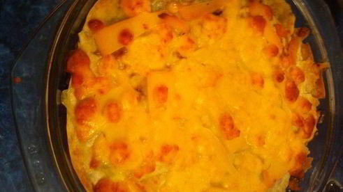 запеканка с баклажаном