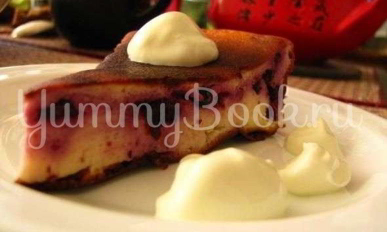 Рецепт запеканки с черникой