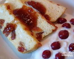 Запеканка с творогом в мультиварке