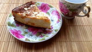 Запеканка творожная с абрикосами