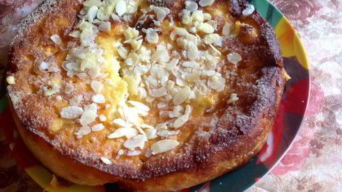 запеканка творожная с абрикосами