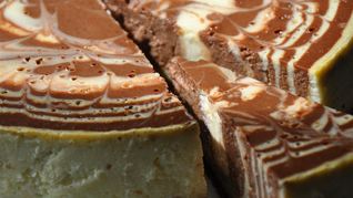 Запеканка зебра в мультиварке