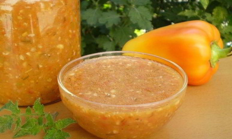 Рецепт аджики домашней острой