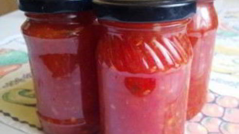 аджика из красной смородины на зиму