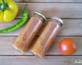 Аджика из помидоров и перца на зиму