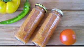 Аджика из помидоров и перца на зиму