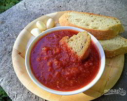 Аджика из томатной пасты