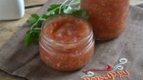 аджика с хреном сырая