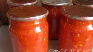 Аджика с яблоками