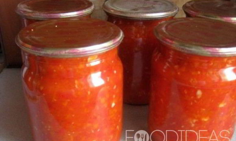Рецепт аджики с яблоками