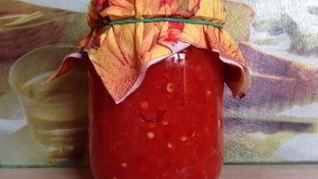 Аджика сырая на зиму