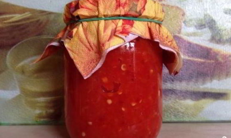 Рецепт аджики сырой на зиму