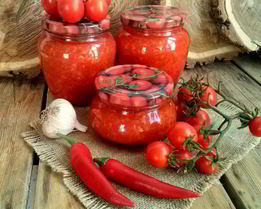 Аджика вареная