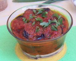 Баклажаны в аджике на зиму