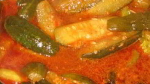 огурцы, консервированные в аджике