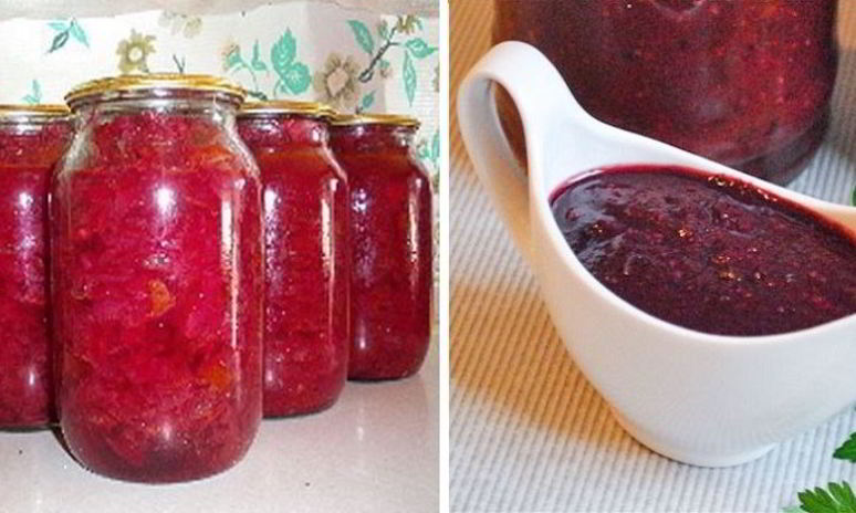 Рецепт свекольной аджики
