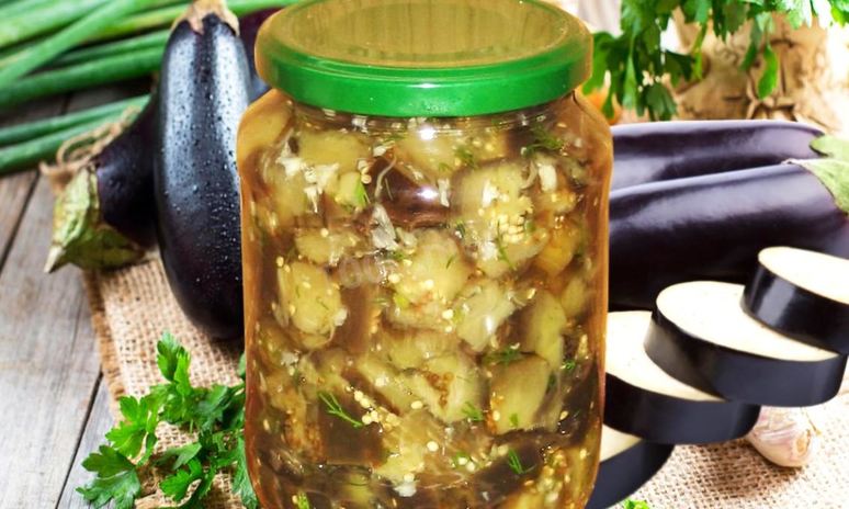 Рецепт баклажанов на зиму