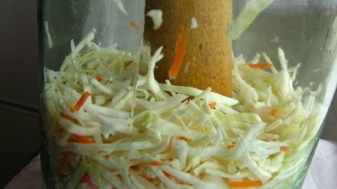 быстрая квашеная капуста