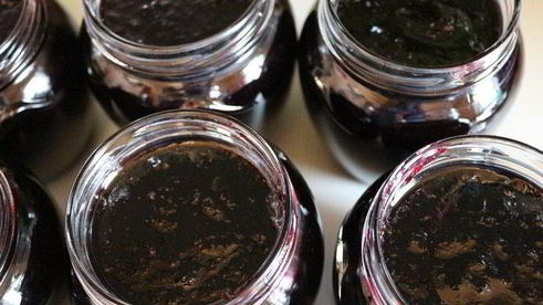 черничный джем с черной смородиной