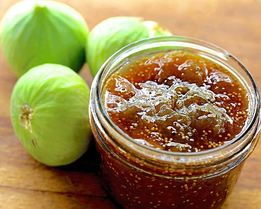 Джем из зеленого инжира