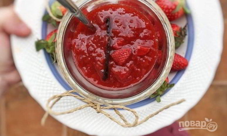Рецепт клубнично-томатного джем