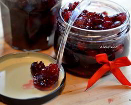 Клюквенный джем с апельсиновым ликером