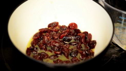 клюквенный джем с апельсиновым ликером