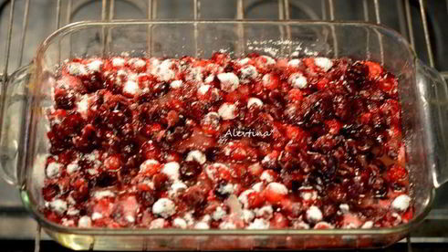 клюквенный джем с апельсиновым ликером