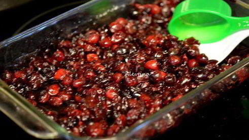 клюквенный джем с апельсиновым ликером