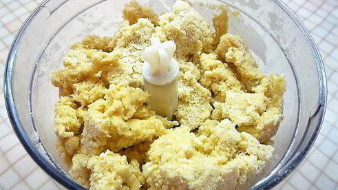 кростата с абрикосовым джемом и рикоттой