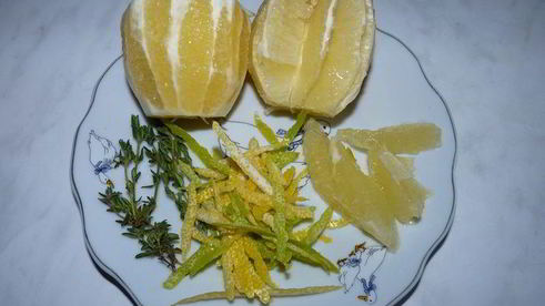 лимонный джем с тимьяном