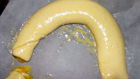 нежный рулет с джемом