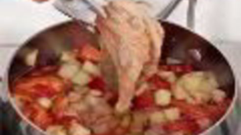 пряный томатный джем с яблоками