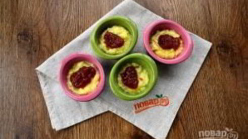 рисовый пудинг с джемом