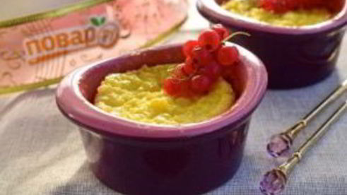 рисовый пудинг с джемом