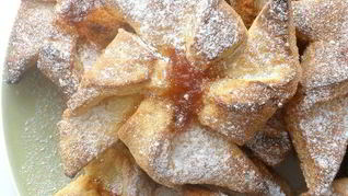 Творожные вертушки с джемом