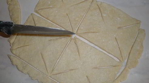 творожные вертушки с джемом