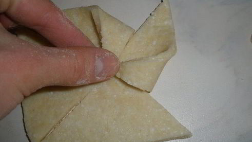 творожные вертушки с джемом